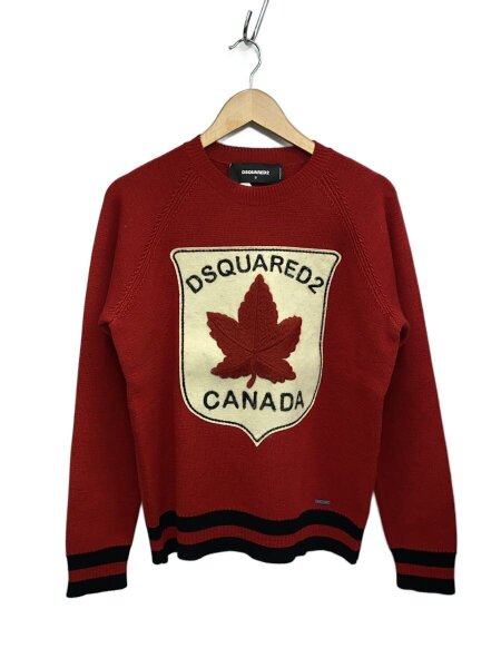 DSQUARED 2 ディースクエアード ニット セーター メープルリーフ