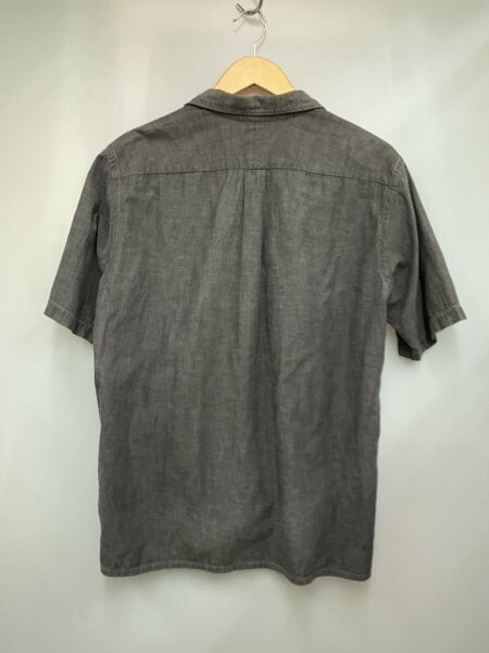 COMOLI / ベタシャン/半袖シャツ/1/コットン/GRY/無地/I01-02006 COMOLI(コモリ) / ベタシャン/半袖シャツ/1/コットン/GRY/無地/I01