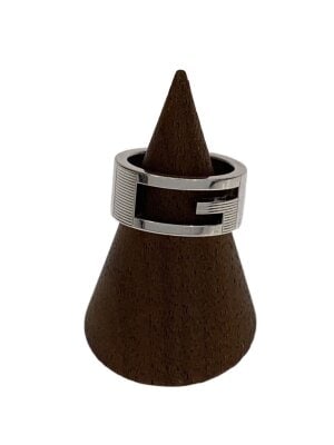 グッチ　バンブー リング 925 美品　15号 GUCCI Bamboo Ring グッチ バンブーリング ブルートパーズ シルバー925