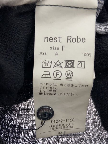 nest Robe(ネストローブ) / リネンガーゼルーズスクエアシャツ/半袖 