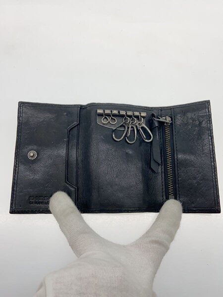 DIESEL レザー キーケース DIESEL([イリョウ/フクショク]ディーゼル) / キーケース/レザー/BLK