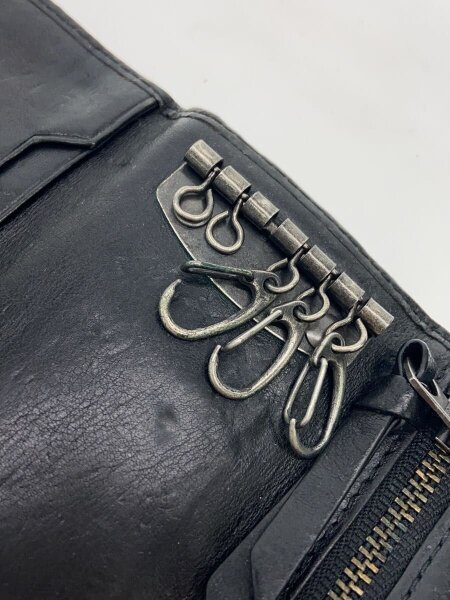 DIESEL レザー キーケース DIESEL([イリョウ/フクショク]ディーゼル) / キーケース/レザー/BLK