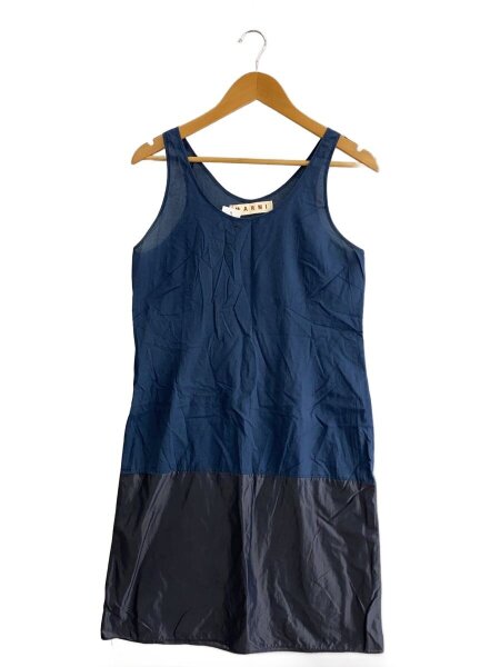 MARNI ノースリーブシャツ ネイビー 40 MARNIノースリーブ ブラウス 