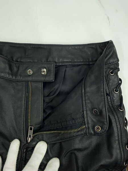 未使用品Harley-Davidson レザー パンツ ハーレー　バイカーパンツ HARLEY DAVIDSON(ハーレーダヴィッドソン) / レースアップバイカー