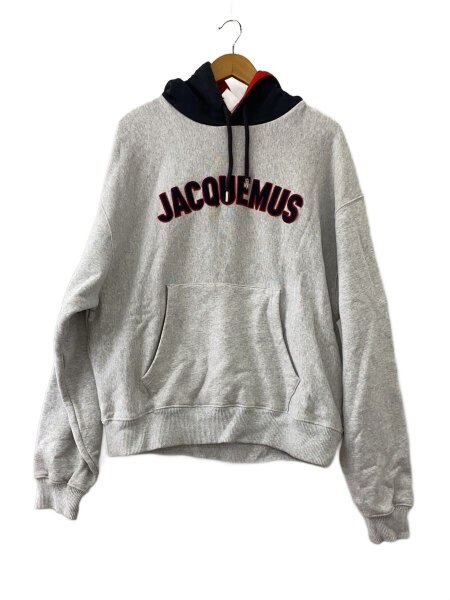 JACQUEMUS(ジャックムス) / アーチロゴパーカー/M/コットン/GRY 