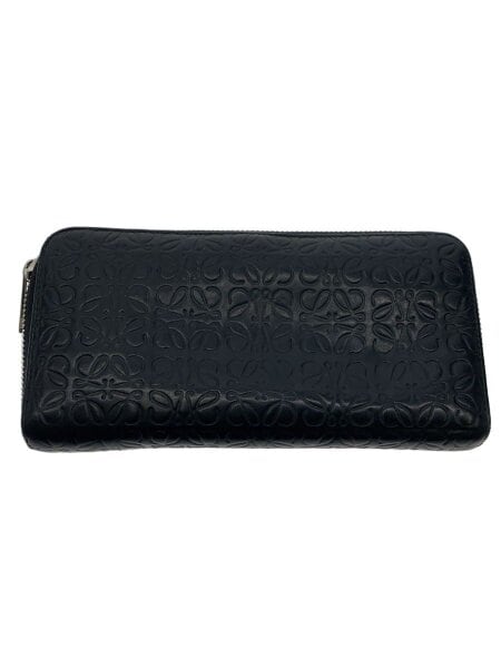 LOEWE(ロエベ) / 長財布/アナグラム型押し/レザー/BLK/総柄/メンズ