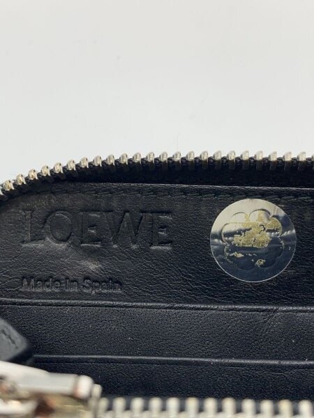 LOEWE(ロエベ) / 長財布/アナグラム型押し/レザー/BLK/総柄/メンズ