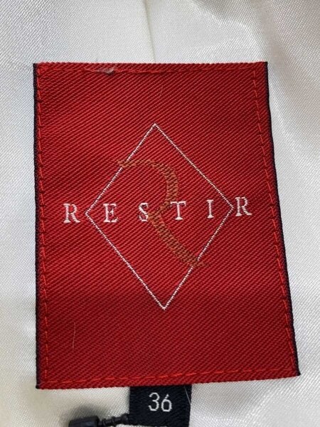 RESTIR(リステア) / ラビットファージャケット/36/ファー/WHT// | 古着 