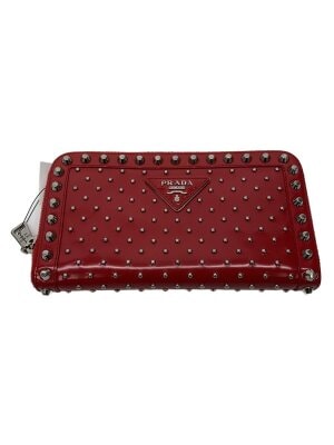 PRADA(プラダ) / 長財布/レザー/RED/レディース/1ML506/サフィアーノ