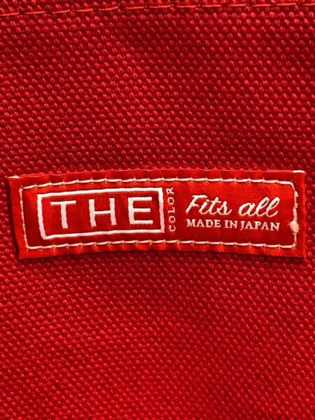 THE UNION(ザユニオン) / THE COLER TOTE BAG/キャンバス/RED | 中古品 
