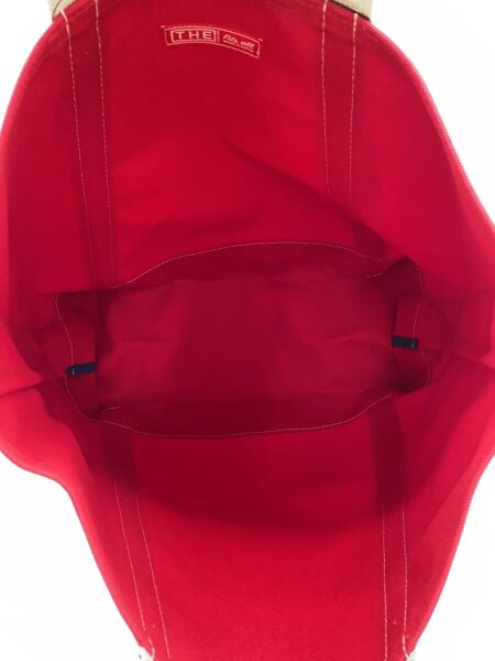 THE UNION(ザユニオン) / THE COLER TOTE BAG/キャンバス/RED | 中古品 