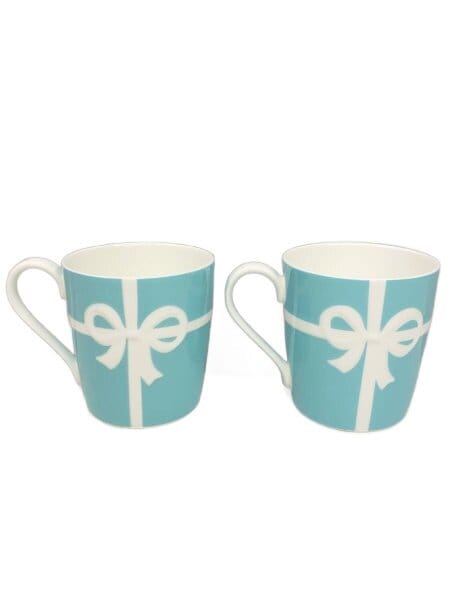 A911-3/TIFFANY＆Co./ ブルーボックス ペアマグカップ/ TIFFANY&Co.(ティファニー) / ブルーボックスマグ/ペアマグカップ/2点
