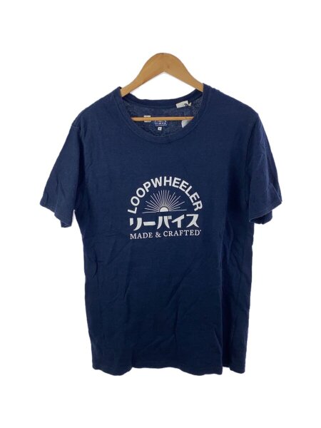 LOOPWHEELER(ループウィラー) / 20周年記念/Tシャツ/M/コットン/NVY 