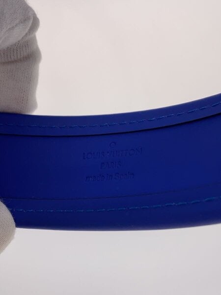 LOUIS VUITTON / サンチュール・スタンプ40MM/--/BLU/メンズ LOUIS VUITTON(ルイヴィトン) / サンチュール・スタンプ40MM/--/BLU