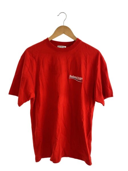 BALENCIAGA(バレンシアガ) / Tシャツ/XXS/コットン/RED/641655 | 古着 