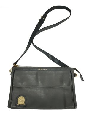 A.D.M.J.(エーディーエムジェイ) / ショルダーバッグ/レザー/BRW