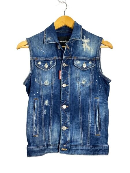DSQUARED2(ディースクエアード) / ベスト/42/デニム/IDG/S71FB0254 