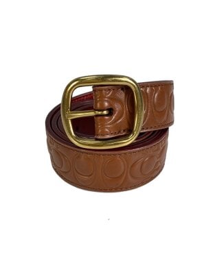 COACH / ベルト/--/BEG/総柄/メンズ COACH(コーチ) / ベルト/--/BEG/総柄/メンズ | 中古品の販売・通販なら