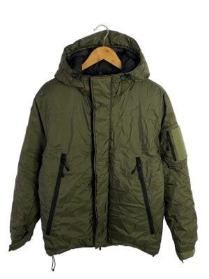 NANGA / ダウンジャケット/L/ナイロン/KHK/FE17-17S033 NANGA(ナンガ) / ダウンジャケット/L/ナイロン/カーキ/FE17-17S033