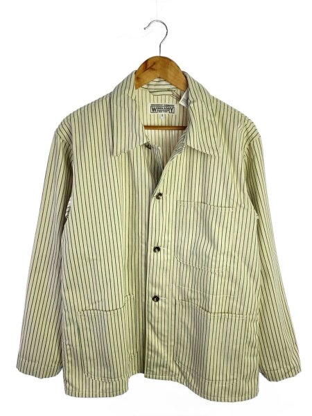 ENGINEERED GARMENTS WORKADAY ストライプカバーオール