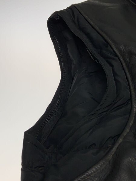 Schott(ショット) / ダウンベスト/48/レザー/90s/BLK | 古着の販売 