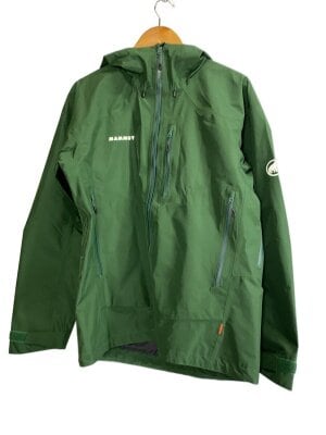 MAMMUT / マウンテンパーカ/L/ポリエステル/GRN/無地/1010-30281 MAMMUT(マムート) / マウンテンパーカ/L/ポリエステル/GRN/無地/1010