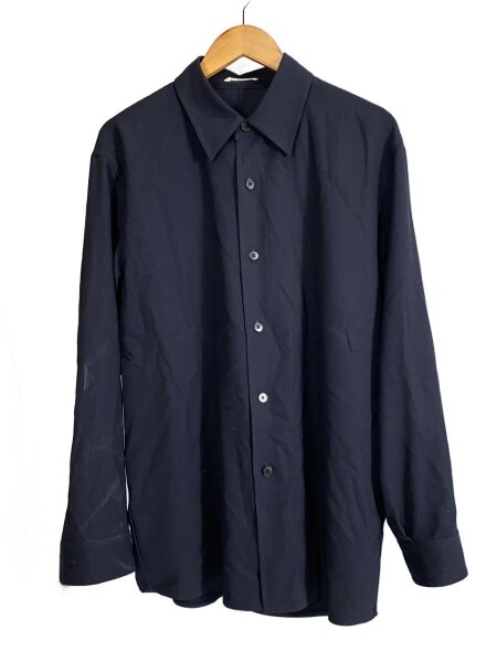 AURALEE(オーラリー) / 長袖シャツ/4/ウール/NVY/A24SS01KW | 古着の 
