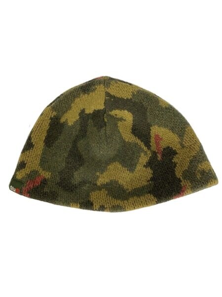 STUSSY(ステューシー) / ニットキャップ/--/ウール/KHK/カモフラ