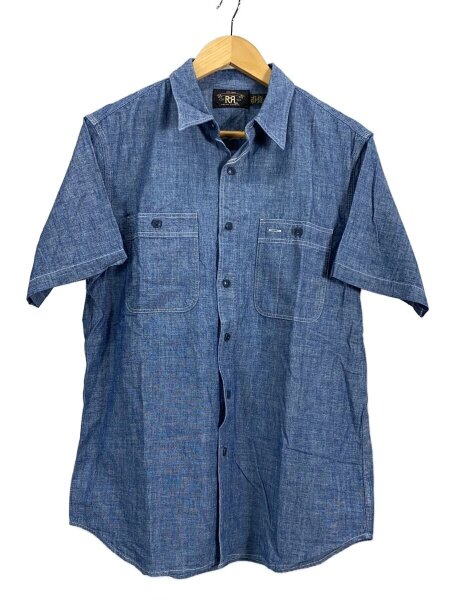 RRL(ダブルアールエル) / 半袖シャツ/M/コットン/BLU | 古着の販売 