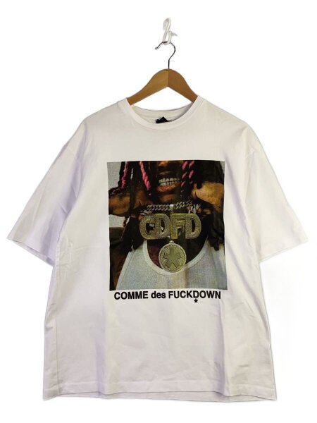 COMME des FUCKDOWN(コムデファックダウン) / Tシャツ/5/コットン/WHT