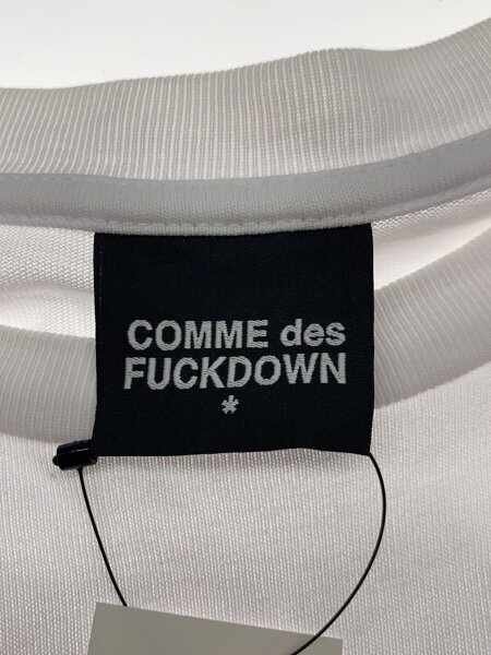 COMME des FUCKDOWN(コムデファックダウン) / Tシャツ/5/コットン/WHT