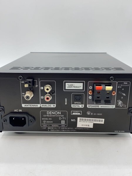 DENON D-T1 ミニコンポ 中古 DENON(デノン) / ミニコンポ CDレシーバーシステム D-T1 | 中古品の