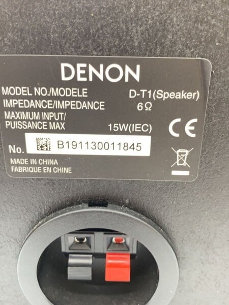 DENON(デノン) / ミニコンポ CDレシーバーシステム D-T1// | 中古品の