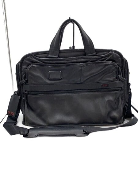 bys 　TUMI ブラックレザー ビジネスバッグ TUMI(トゥミ) / ビジネスバッグ/2WAY/レザー/BLK | 中古品の販売・通販