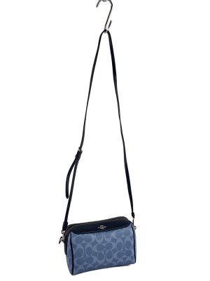 COACH(コーチ) / ショルダーバッグ/--/BLU/総柄/21621 | 中古品の販売 
