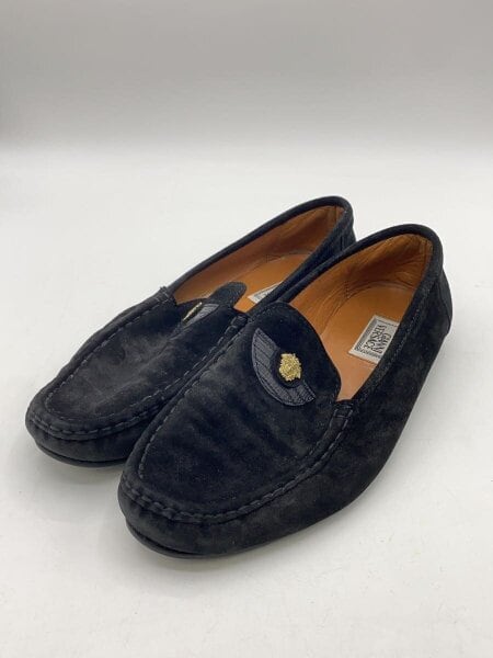 GIANNI VERSACE(ジャンニヴェルサーチェ) / ローファー/US8.5/BLK 