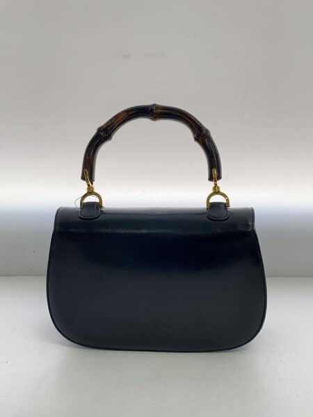GUCCI(グッチ) / ハンドバッグ_バンブー/レザー/BLK/Old Gucci