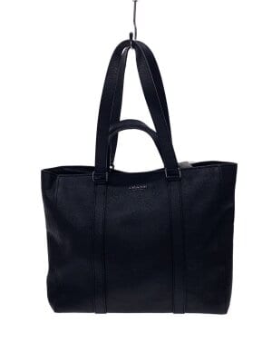 COACH(コーチ) / トレッカー トート/2WAY/トートバッグ/レザー/BLK