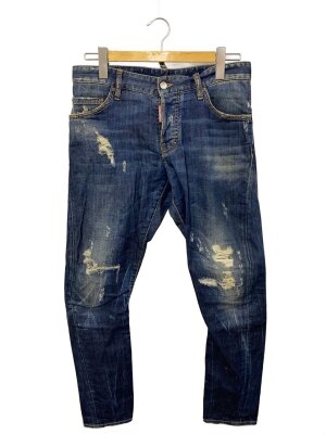 DSQUARED2(ディースクエアード) / ボトム/46/コットン/インディゴ/無地 