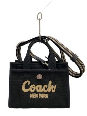 COACH(コーチ) / トートバッグ/レザー/BLK/単色レザー/マーケット