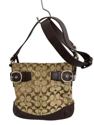 COACH(コーチ) / ショルダーバッグ/--/GLD/モノグラム/13826 | 中古品