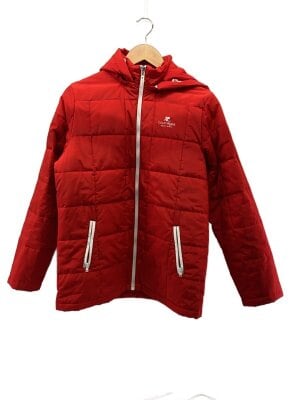希少　クレージュ　courrèges スタジャン 38size 赤 Courreges（[イリョウ]クレージュ）の古着・中古品の通販サイト