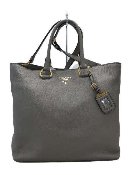 PRADA VITELLO PHENIX ARGILLA プラダ ハンドバッグ