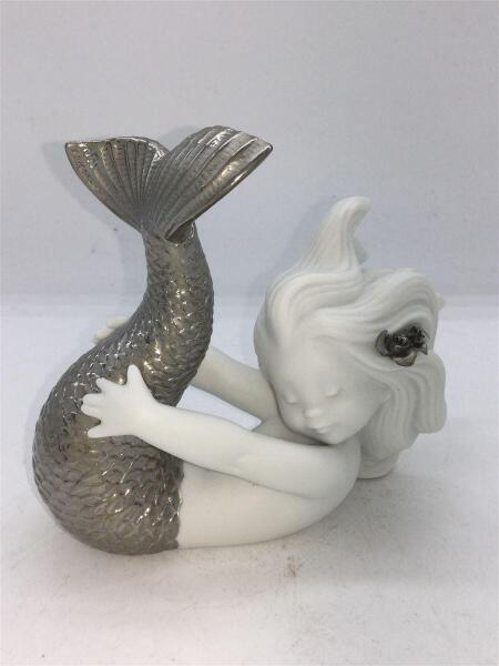 人魚 置物 1000円スタート フィギュリン LLADRO リヤドロ 1413