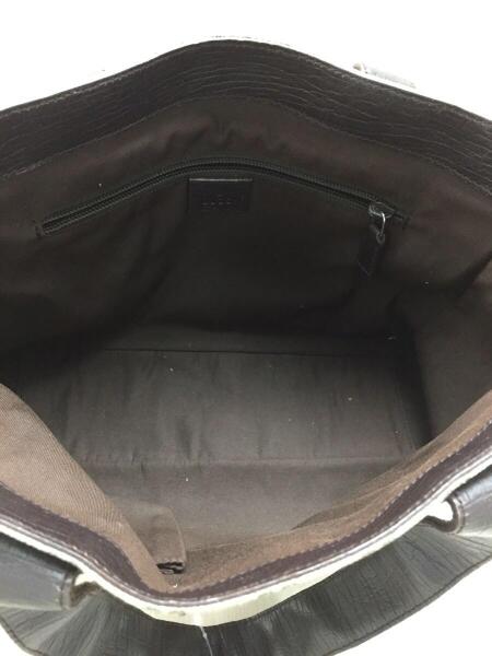 DD08★グッチ/GUCCI GG柄 ハンドバッグ 141976・486628 PVC カーキ x ブラウン グッチ GUCCI トートバッグ 141976 ベージュ 茶 ブラウン