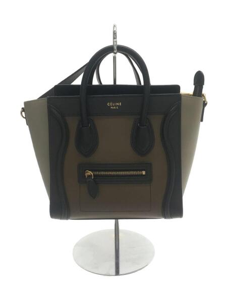 CELINE(セリーヌ) / LUGGAGE Nano/ラゲージナノ/バイカラー/ーバッグ 