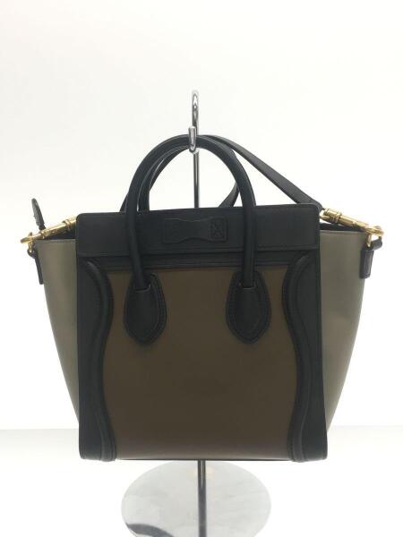 CELINE(セリーヌ) / LUGGAGE Nano/ラゲージナノ/バイカラー/ーバッグ 