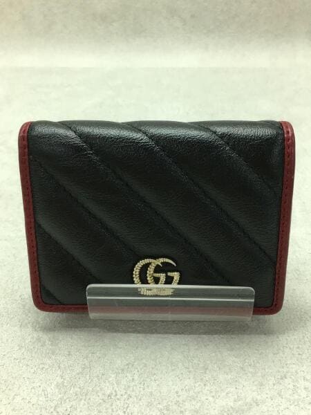 GUCCI(グッチ) / GGマーモント_キルティング/コンパクトウォレット