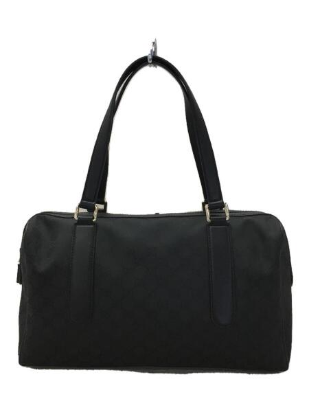 GUCCI(グッチ) / ボストンバッグ/ナイロン/ブラック/総柄/グッチ 