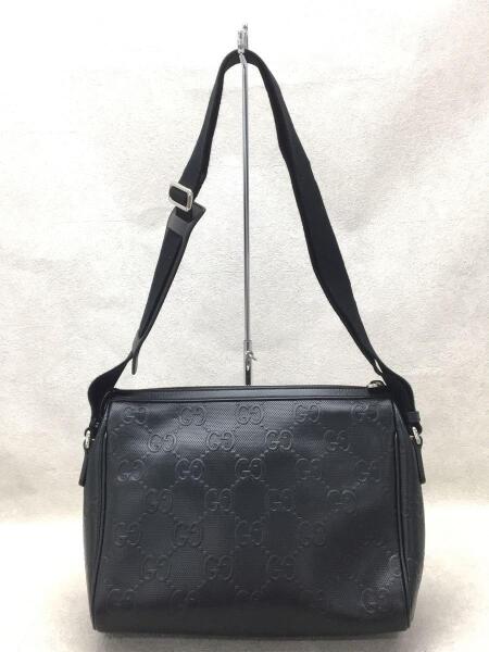 GUCCI(グッチ) / GUCCI グッチ ショルダーバッグ/レザー/BLK/GG